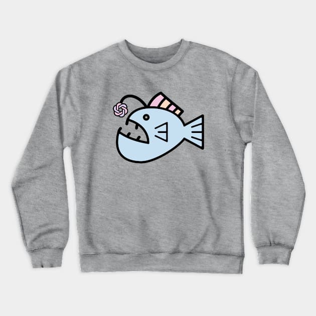 Anglerfish ChatGPT Crewneck Sweatshirt by Electrovista